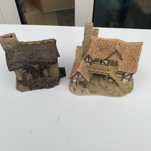 Vintage miniature cottages - vintage,