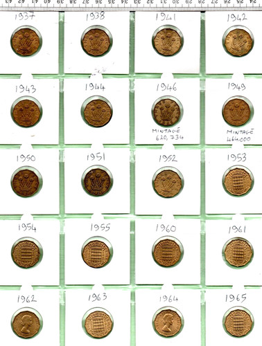 1937 1965 twenty genuine brass - twenty,
