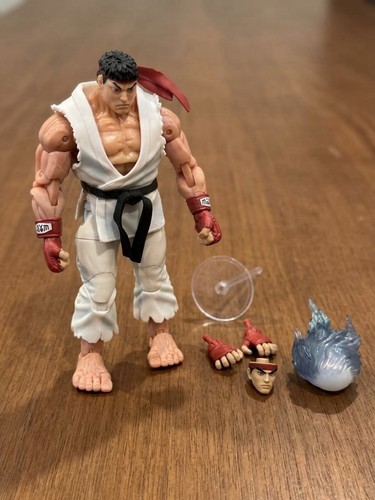 Ryu street fighter deluxe - ryu, 6"