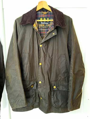 Barbour ashby wax jacket olive - wax,