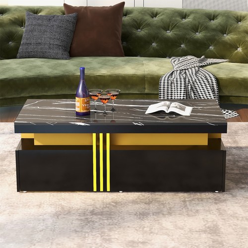 Coffee table with - coffee, drawer
