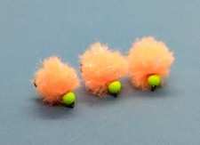 3 x  Eggstasy Egg Trout Flies