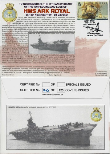 Fdc navy signed series - navy,