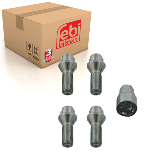 Locking wheel nut bolt kit - locking,