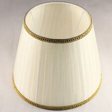 Lampshade in Pleated Ivory