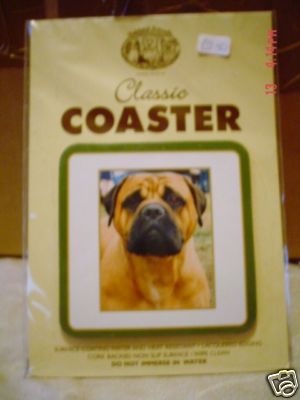 Lovely mastiff coaster - mastiff,