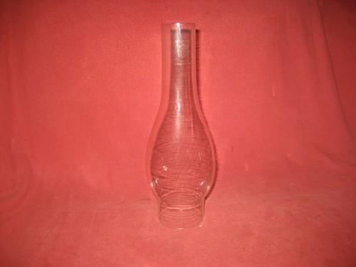 Oil lamp glass chimney - , bulge