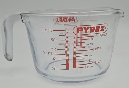 Vtg pyrex england - vtg, litre