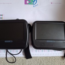 Acoustic Solutions ASVM7970 Twin Portable Car Dvd Players( missing one lead)