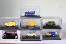 JOB LOT OF SEVEN OXFORD DIECAST 1:76 DELIVERY VANS - FORD, MORRIS ETC