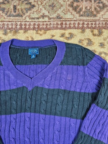 Vintage chaps purple black - chaps,