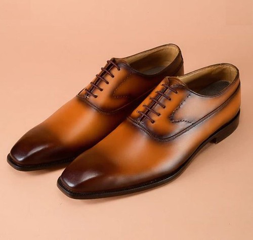 Handmade men brown - handmade, leather