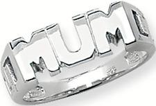 silver mum ring size p 925 sterling silver new other sizes available 3.3g boxed