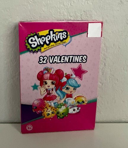 Shopkins valentines nib - shopkins,