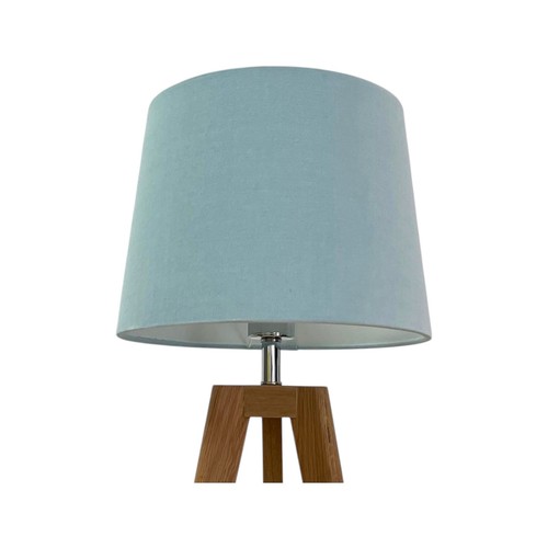 Lampshade pale duck - egg, blue
