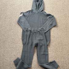 Next Boys Grey Tracksuit Hoody Age 6 To 7 Cotton