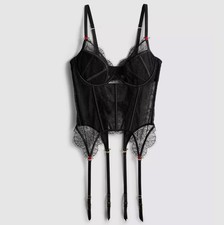 Womens Primark Black Lace