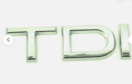 Genuine oem audi tdi - audi, chrome