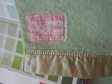 BLANKET VINTAGE PURE WOOL