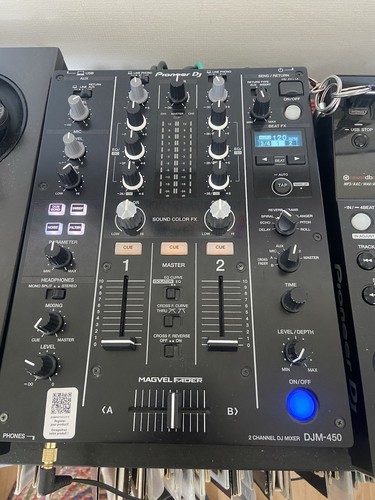 Pioneer djm 450 - pioneer, 2-channel