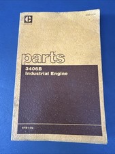 CATERPILLAR 3406B ENGINE PARTS BOOK = SAME DAY DISPATCH