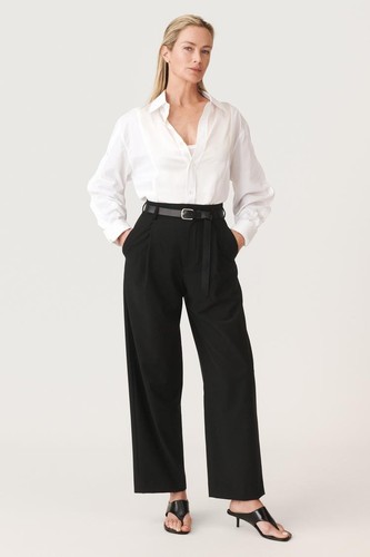 Zara contrast white poplin - white,