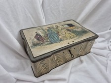 Clarnico Lockable Sweet Tin, With Key collectable Vintage VGC