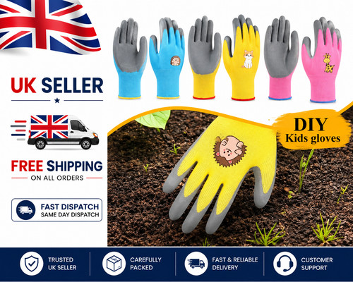 Garden work gloves - work, children