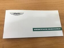 Aston Martin Heritage Service Record Book