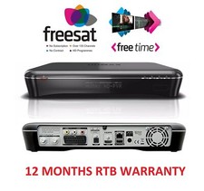Humax HDR-1000S HDD 2TB 2000GB PVR Twin Tuner Freesat HD+Freetime+Smart Recorder