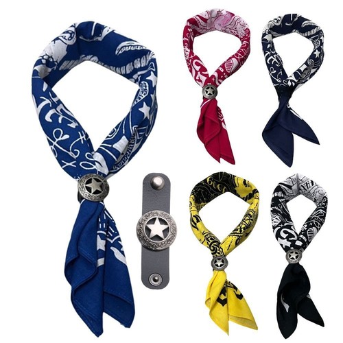 Western style bandana scarf - western,