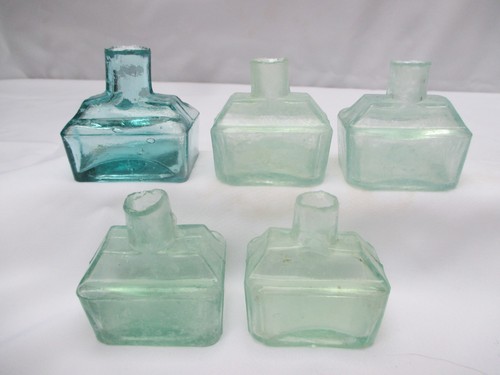 Vintage old antique glass - 5x,