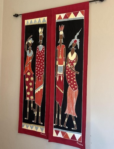 Pair beautiful african - of,