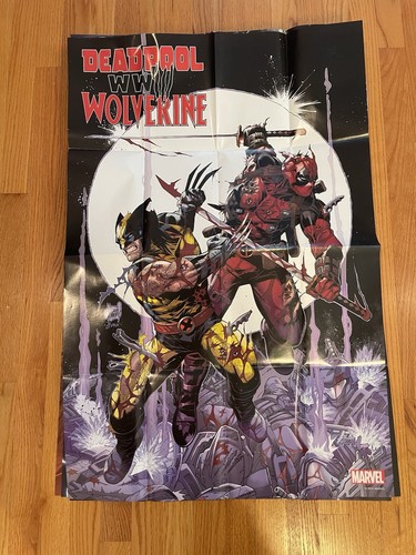 Deadpool wolverine 24x36 - wolverine,