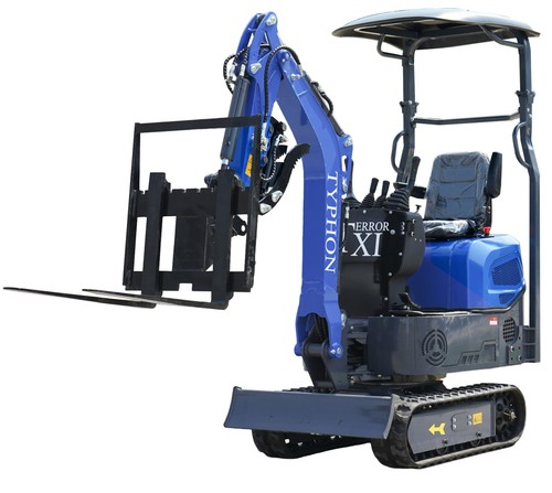 Terror mini excavator - terror, xi