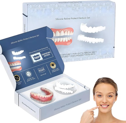 Pairs false teeth set - false,