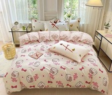 Hello Kitty Duvet Cover Double