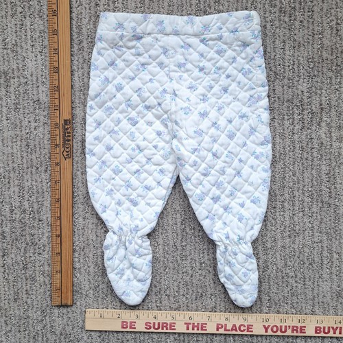 Vintage quilted footed newborn - quilted,
