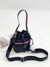 Tommy Hilfiger Mini Bucket Shoulder Bag Navy 