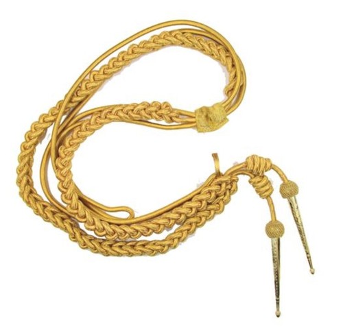 Aiguillette gold wire - aiguillette, cord