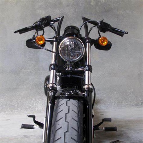 Black drag bar handlebar - bar,