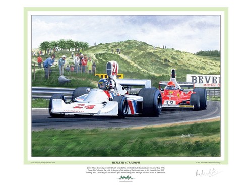 James hunt hesketh - hesketh's, triumph