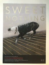 CHARMING BAKER , hand signed, screen printed exhibition poster, 2016.