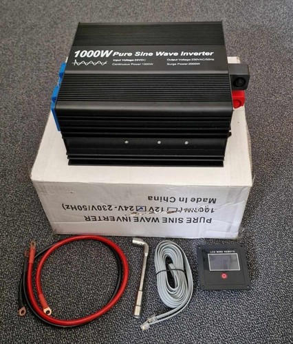 Pure sine wave inverter - sine, 1000w