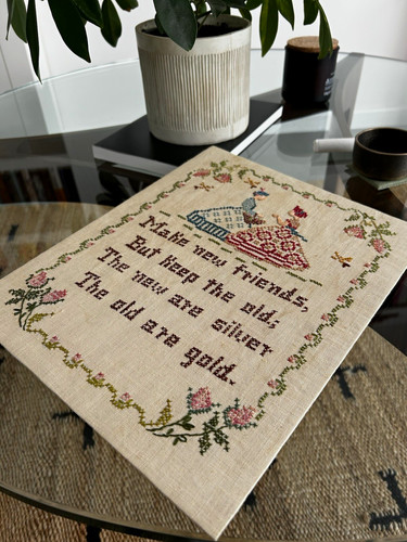 Vintage hand stitched - vintage,