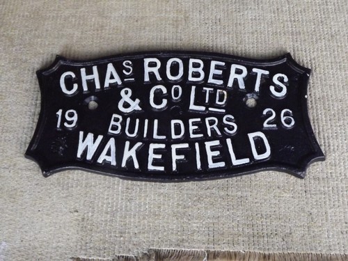 Original railway wagon plate - wagon,