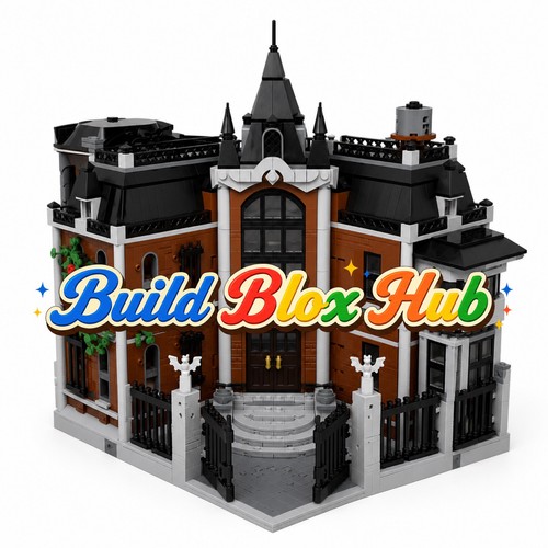 Moc arkham asylum - arkham, building