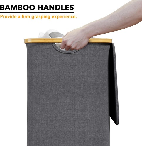 Laundry hamper withlid 110l - laundry, xl