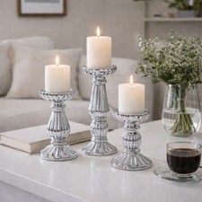 Christmas Candle Holder Set