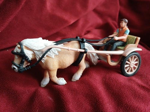 Schleich pony cart 42040 - pony,